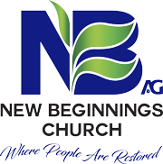 New Beginnings Church Logo Full Color with Tagline 180px