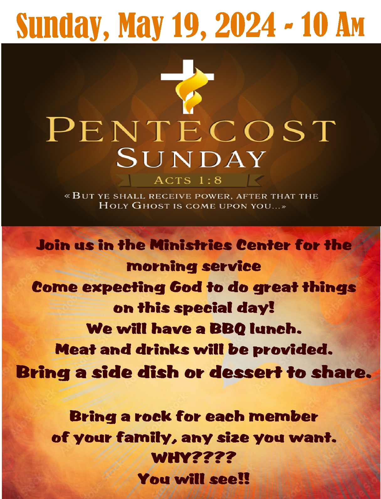 Poster Pentecost Sunday 2024