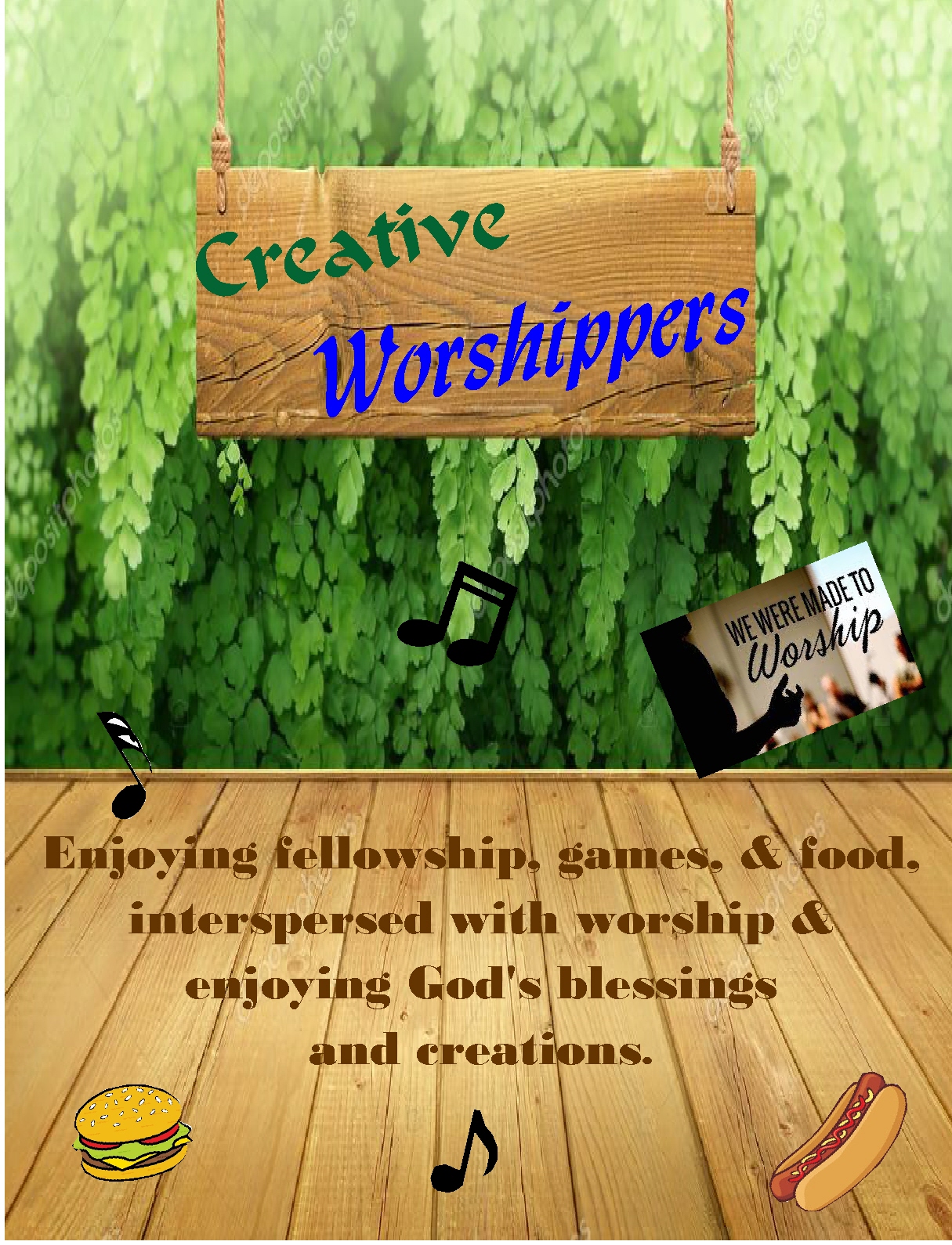 poster Creative Worshippers
